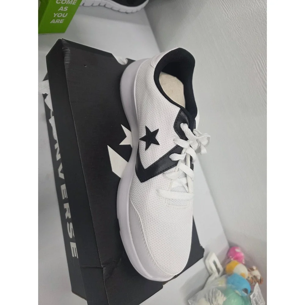 Converse Unity One Trainer OX White Black Mens 9.5 Sneakers 114808C